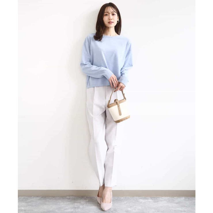 モールヤーンボートネックニット/洗える | MK MICHEL KLEIN | 詳細画像42 