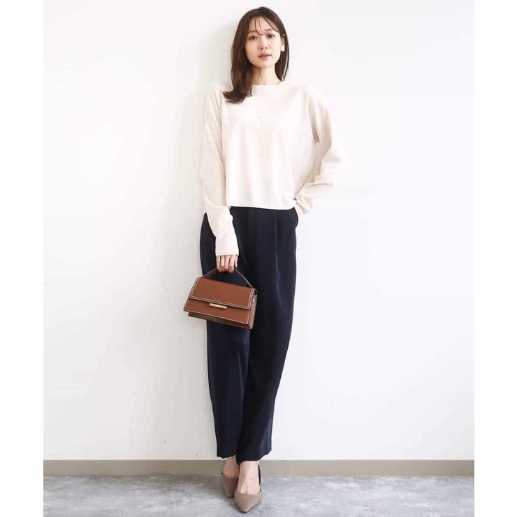 モールヤーンボートネックニット/洗える | MK MICHEL KLEIN | 詳細画像45 