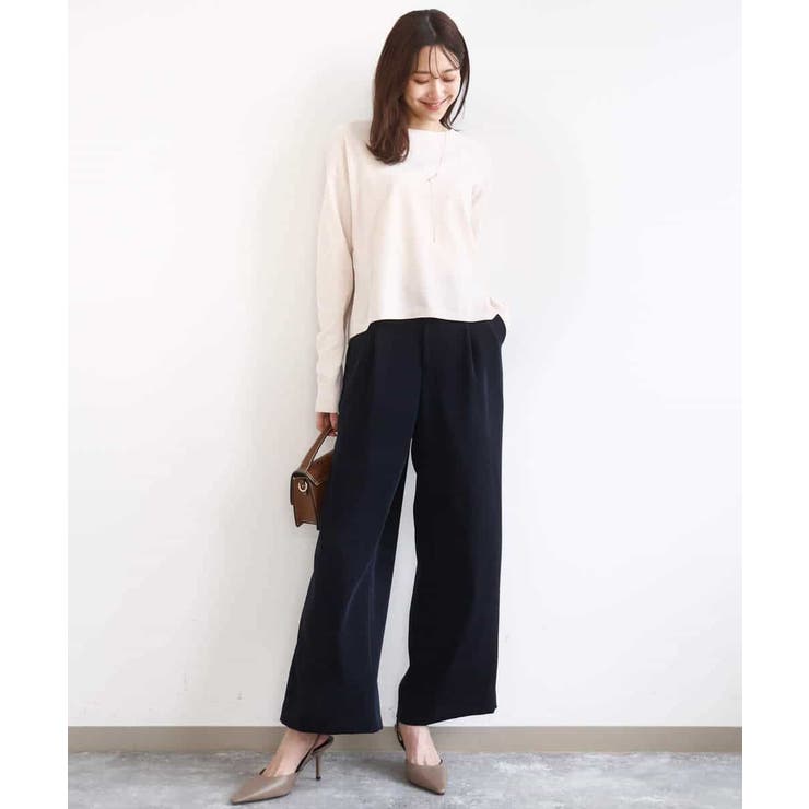 モールヤーンボートネックニット/洗える | MK MICHEL KLEIN | 詳細画像46 