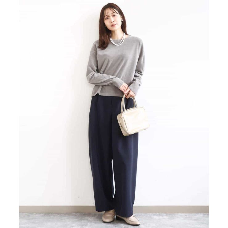 モールヤーンボートネックニット/洗える | MK MICHEL KLEIN | 詳細画像50 