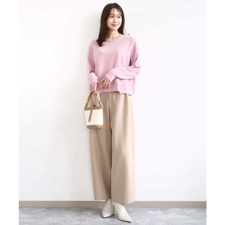 モールヤーンボートネックニット/洗える | MK MICHEL KLEIN | 詳細画像53 