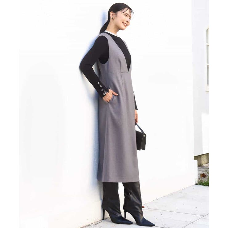 配色レイヤードデザインニット/洗える | MK MICHEL KLEIN | 詳細画像29 