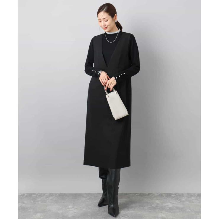 配色レイヤードデザインニット/洗える | MK MICHEL KLEIN | 詳細画像4 