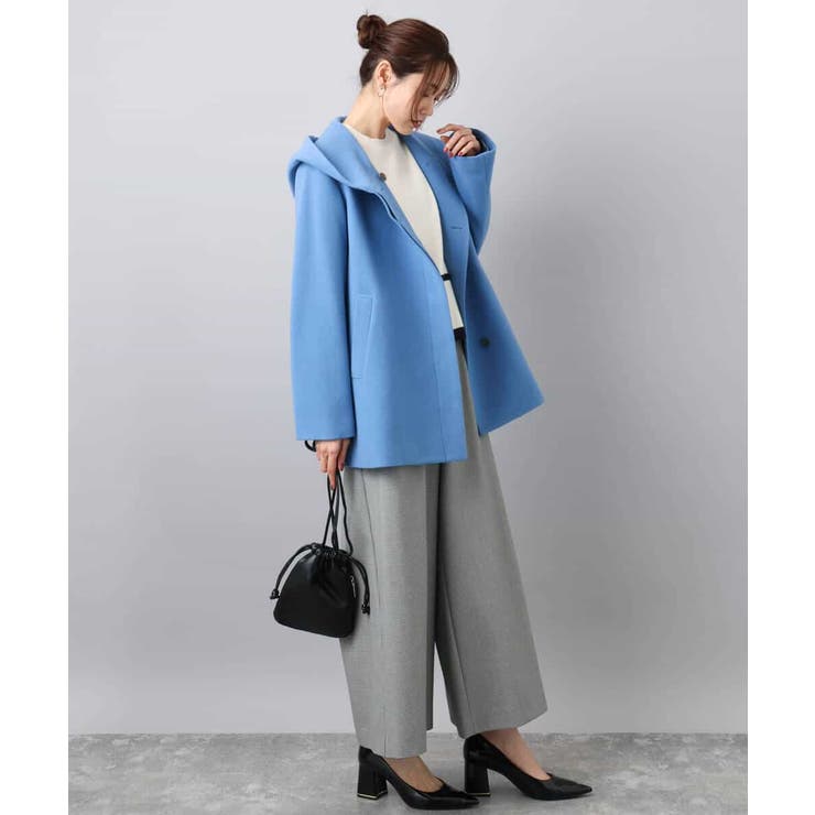 配色ライン片畦編みニット/洗える | MK MICHEL KLEIN | 詳細画像11 