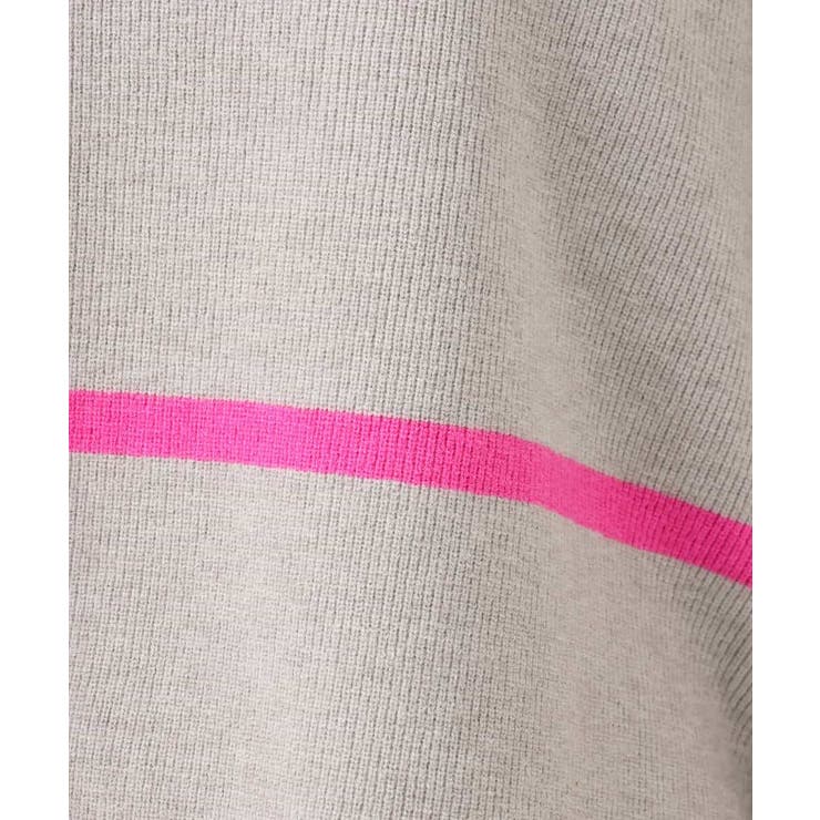 配色ライン片畦編みニット/洗える | MK MICHEL KLEIN | 詳細画像45 