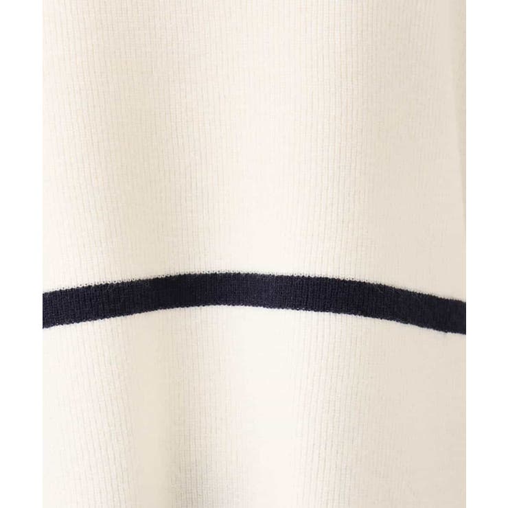 配色ライン片畦編みニット/洗える | MK MICHEL KLEIN | 詳細画像49 