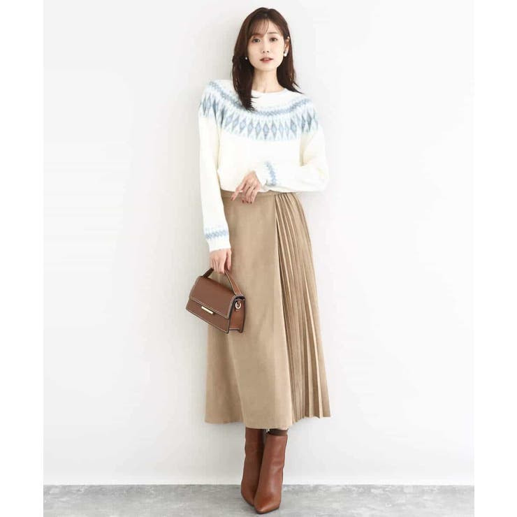 ノルディック柄ニット/洗える | MK MICHEL KLEIN | 詳細画像13 