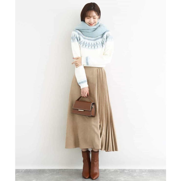 ノルディック柄ニット/洗える | MK MICHEL KLEIN | 詳細画像16 