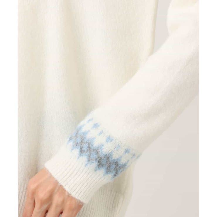 ノルディック柄ニット/洗える | MK MICHEL KLEIN | 詳細画像29 