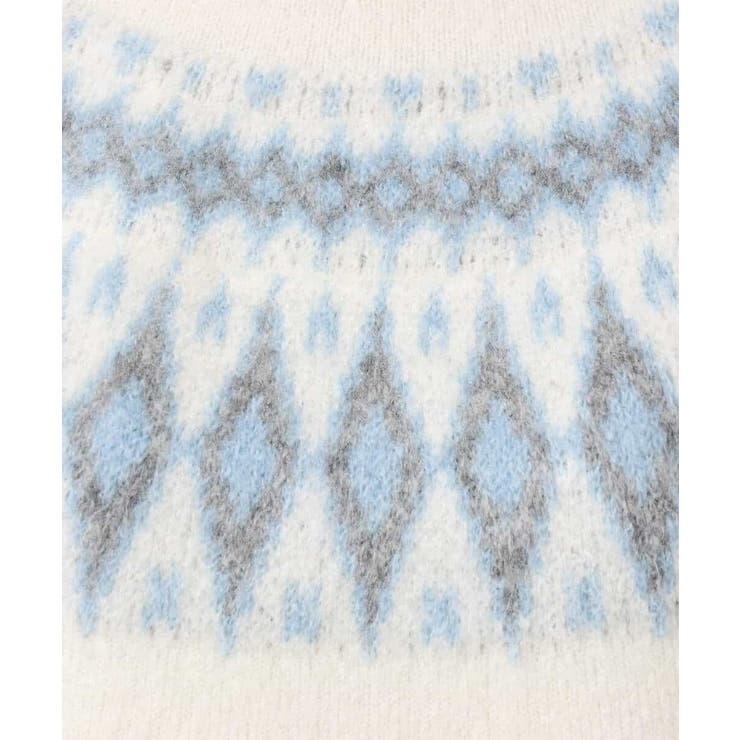 ノルディック柄ニット/洗える | MK MICHEL KLEIN | 詳細画像31 