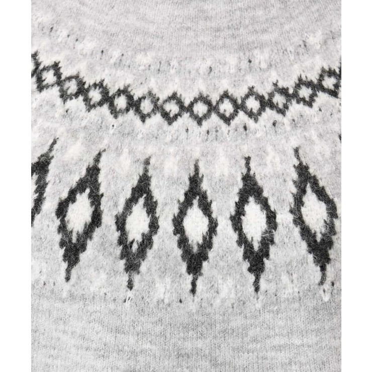 ノルディック柄ニット/洗える | MK MICHEL KLEIN | 詳細画像33 