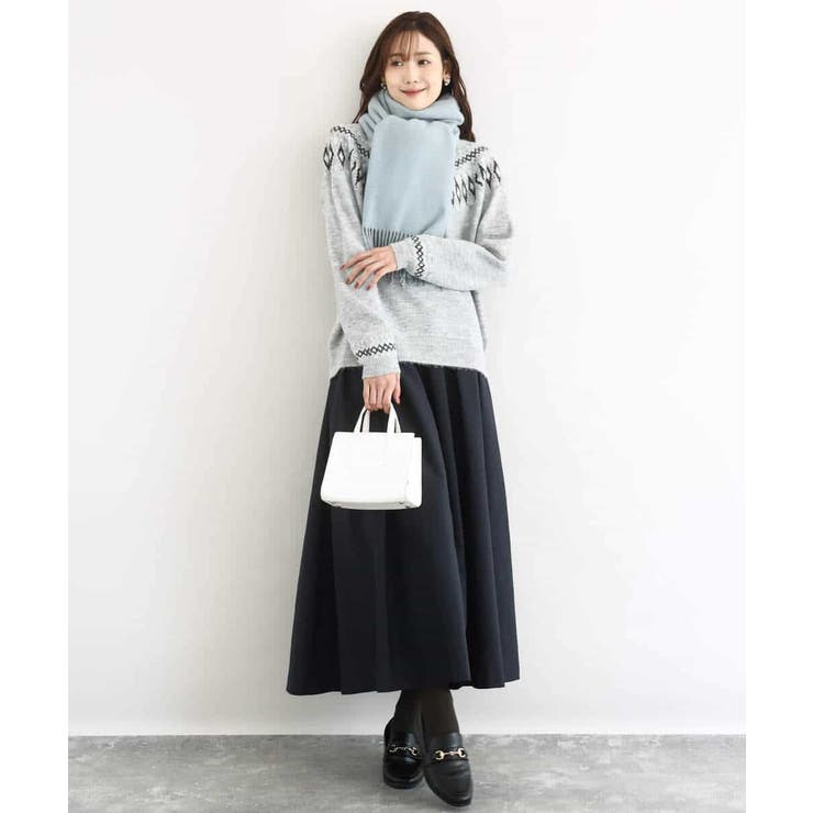 ノルディック柄ニット/洗える | MK MICHEL KLEIN | 詳細画像6 