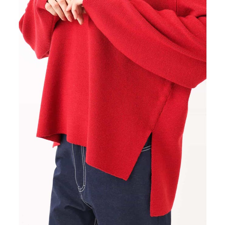 片畦編みVネックニット/洗える | MK MICHEL KLEIN | 詳細画像51 