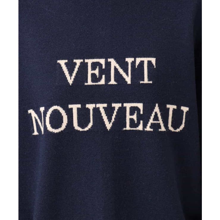 ロゴ入りウール混ニット/前後2way/洗える | MK MICHEL KLEIN | 詳細画像28 