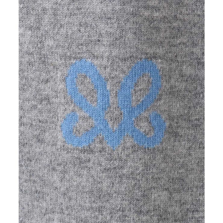 ロゴ入りウール混ニット/前後2way/洗える | MK MICHEL KLEIN | 詳細画像32 