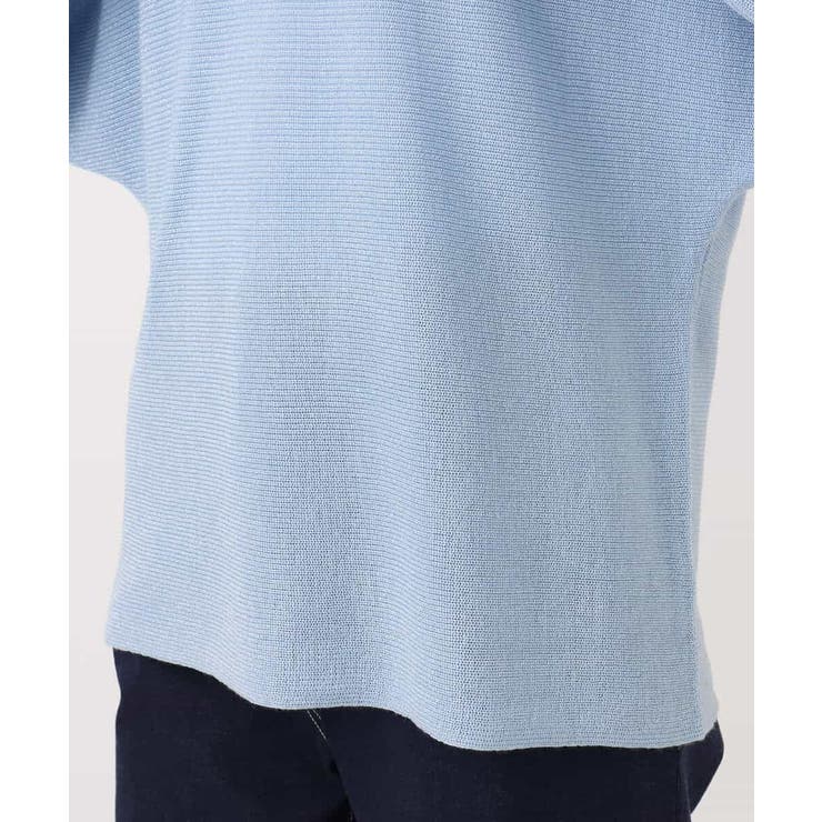 ラメ入りドルマンスリーブ畦編みニット/洗える | MK MICHEL KLEIN | 詳細画像51 