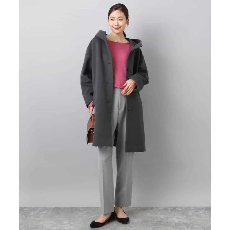 ラメ入りドルマンスリーブ畦編みニット/洗える | MK MICHEL KLEIN | 詳細画像6 