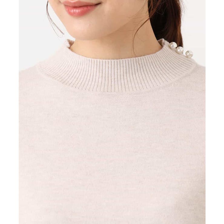 レイヤードデザインチュニックニット/洗える | MK MICHEL KLEIN | 詳細画像23 