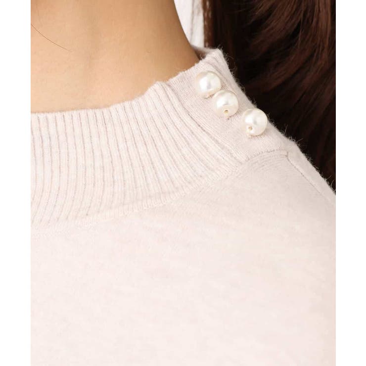 レイヤードデザインチュニックニット/洗える | MK MICHEL KLEIN | 詳細画像24 