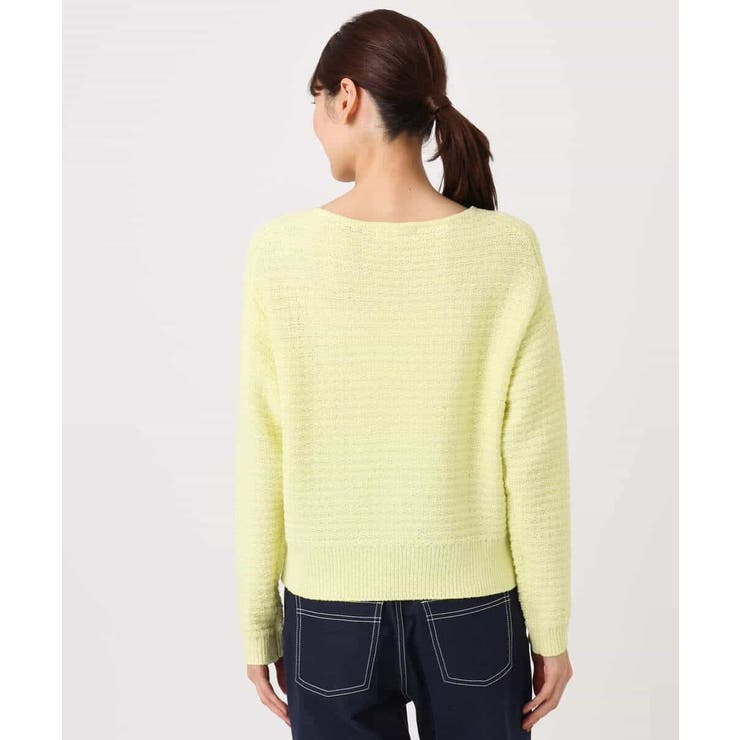 ツィーディーVネックニット/洗える | MK MICHEL KLEIN | 詳細画像15 