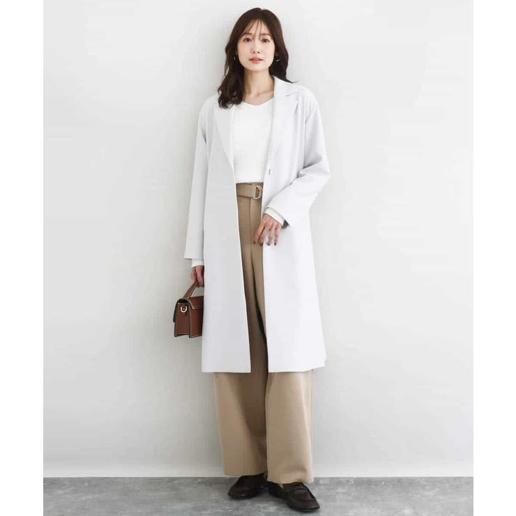 ツィーディーVネックニット/洗える | MK MICHEL KLEIN | 詳細画像6 