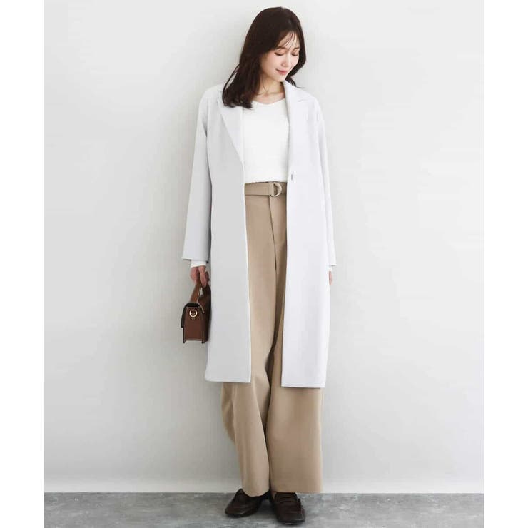 ツィーディーVネックニット/洗える | MK MICHEL KLEIN | 詳細画像7 