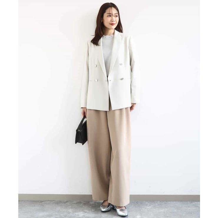 レースデザインコンパクトニット/洗える | MK MICHEL KLEIN | 詳細画像10 