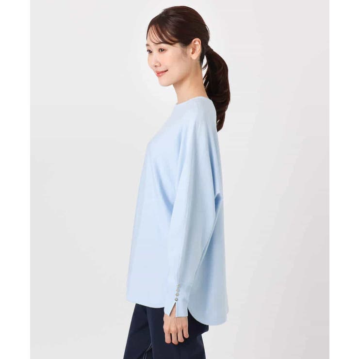 ドルマンスリーブニット/洗える | MK MICHEL KLEIN | 詳細画像12 