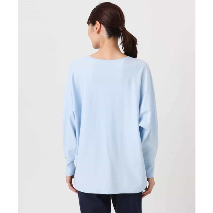 ドルマンスリーブニット/洗える | MK MICHEL KLEIN | 詳細画像13 