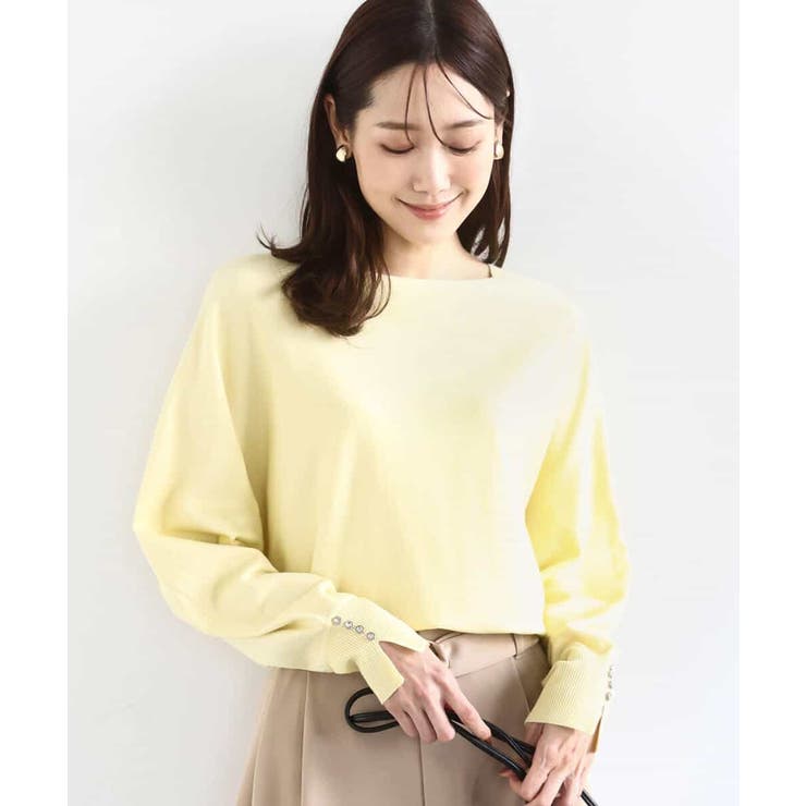 ドルマンスリーブニット/洗える | MK MICHEL KLEIN | 詳細画像30 