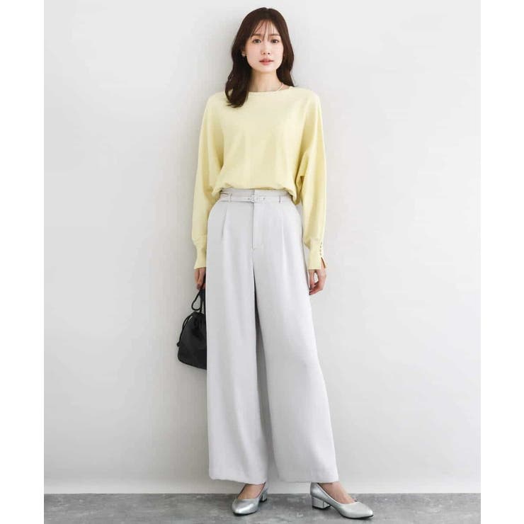 ドルマンスリーブニット/洗える | MK MICHEL KLEIN | 詳細画像34 