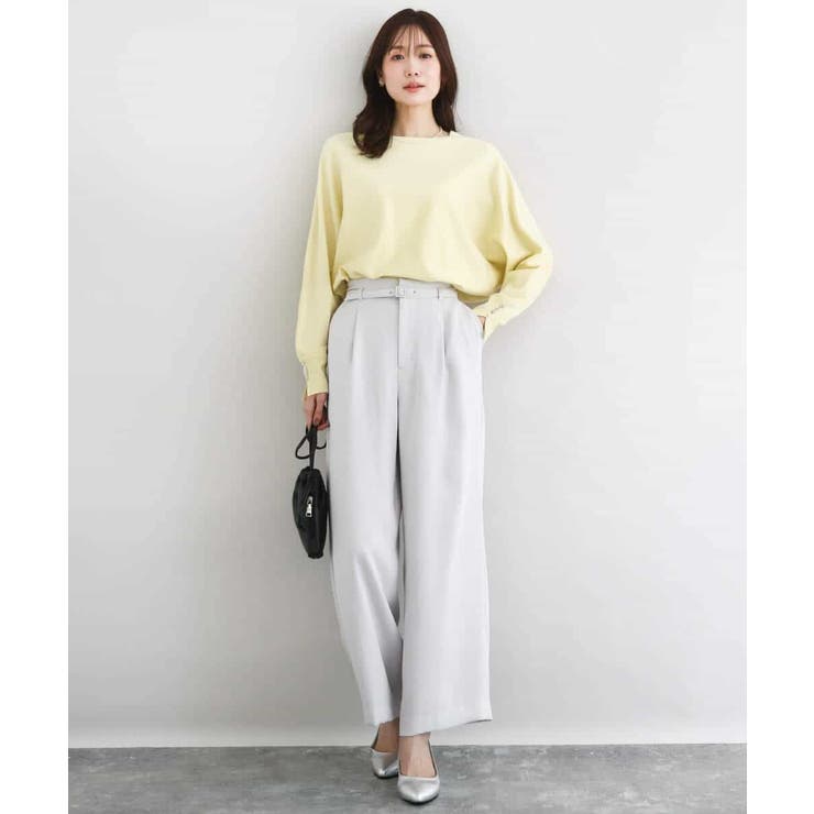 ドルマンスリーブニット/洗える | MK MICHEL KLEIN | 詳細画像35 