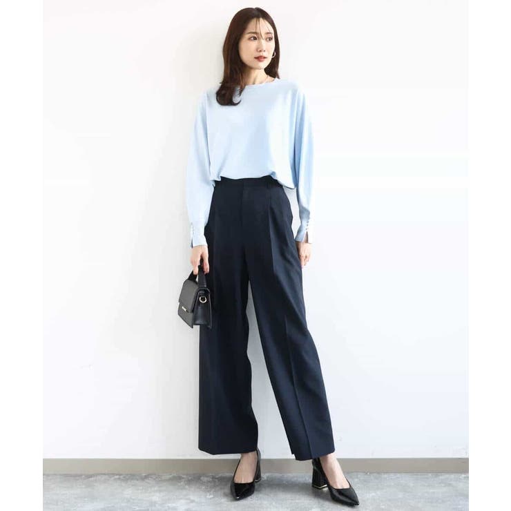 ドルマンスリーブニット/洗える | MK MICHEL KLEIN | 詳細画像5 