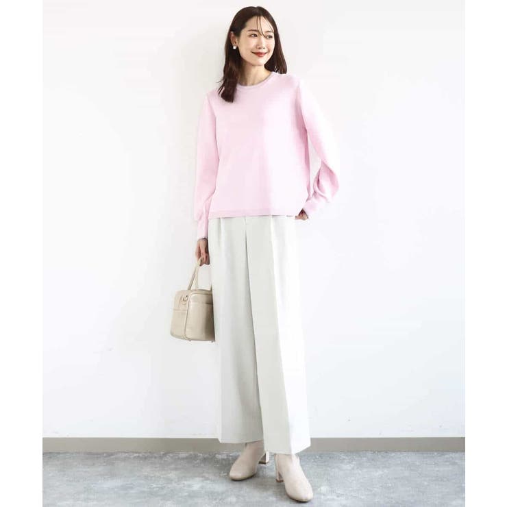 配色デザインニット/洗える | MK MICHEL KLEIN | 詳細画像19 