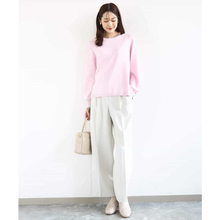 配色デザインニット/洗える | MK MICHEL KLEIN | 詳細画像20 