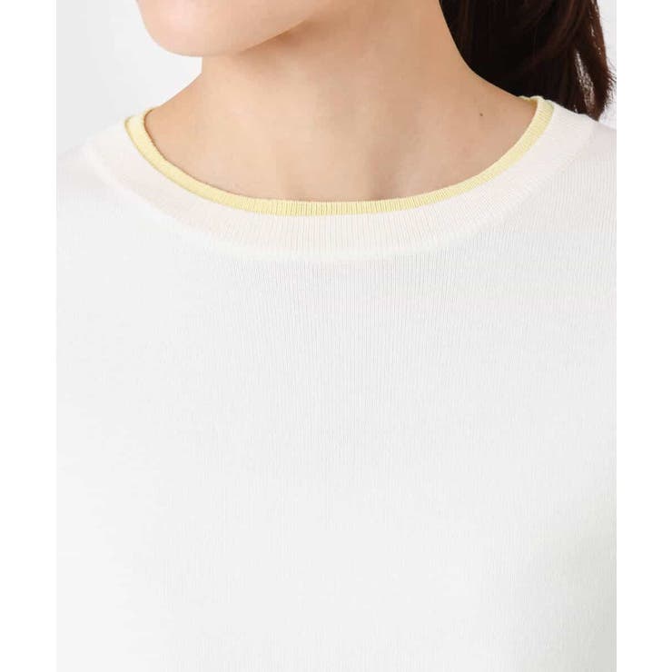 配色デザインニット/洗える | MK MICHEL KLEIN | 詳細画像36 