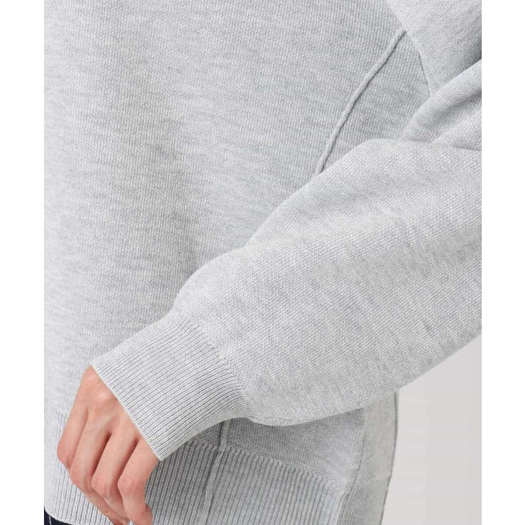 スウェットライククルーネックニット/洗える | MK MICHEL KLEIN | 詳細画像18 