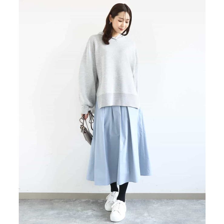 スウェットライクニットフーディー/洗える | MK MICHEL KLEIN | 詳細画像15 