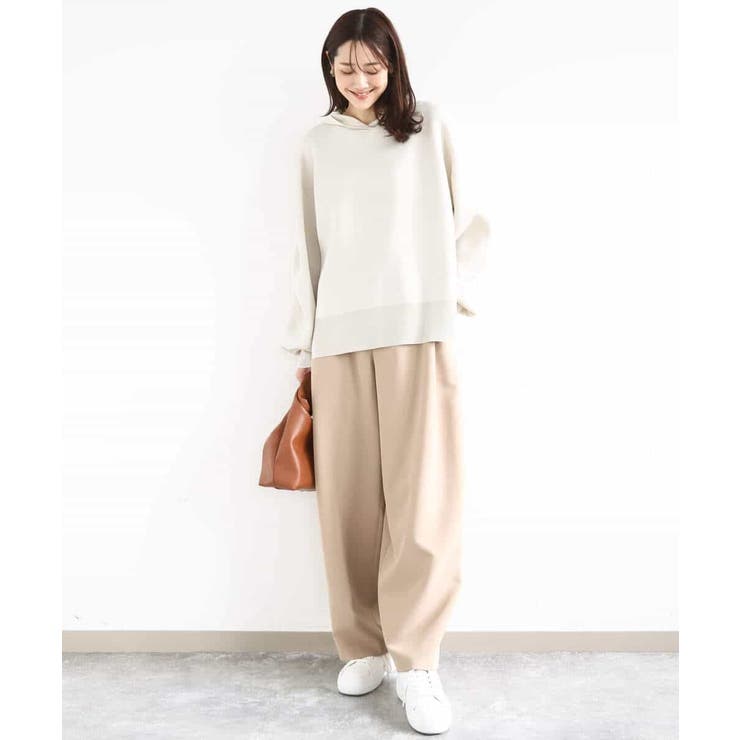 スウェットライクニットフーディー/洗える | MK MICHEL KLEIN | 詳細画像8 