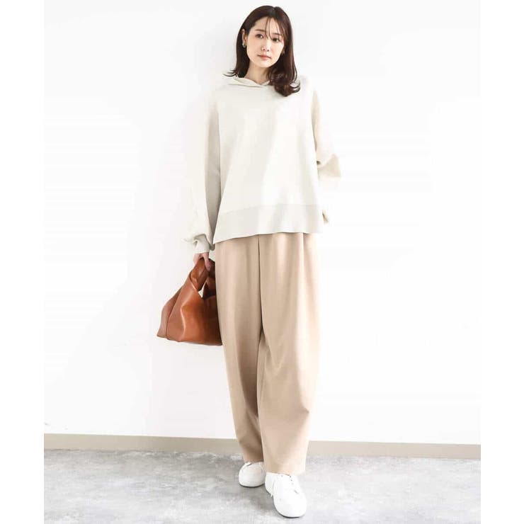 スウェットライクニットフーディー/洗える | MK MICHEL KLEIN | 詳細画像9 