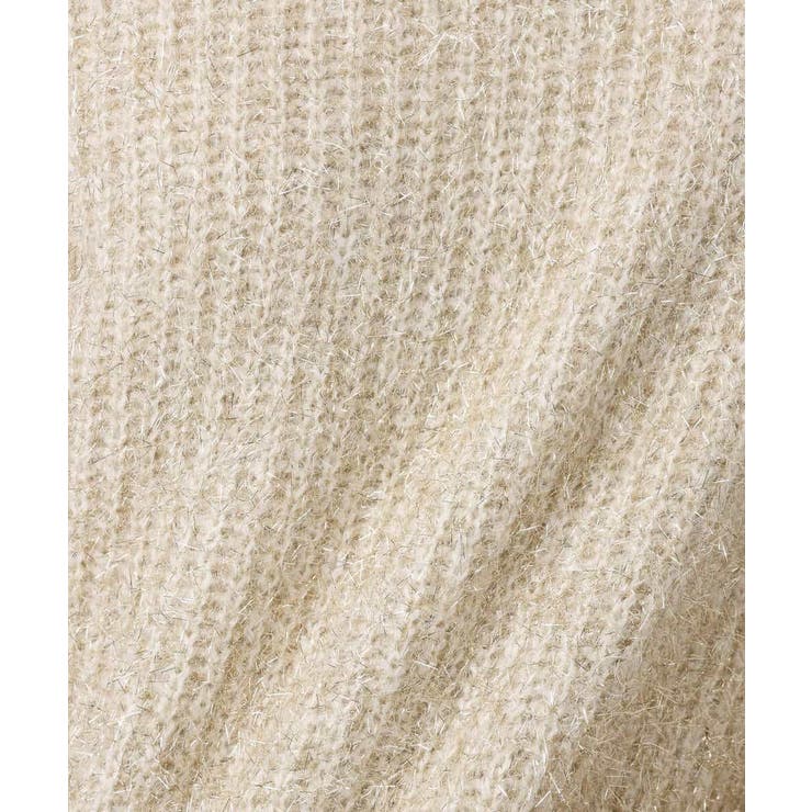 ミニフリルデザインキラキラニット/洗える | MK MICHEL KLEIN | 詳細画像19 