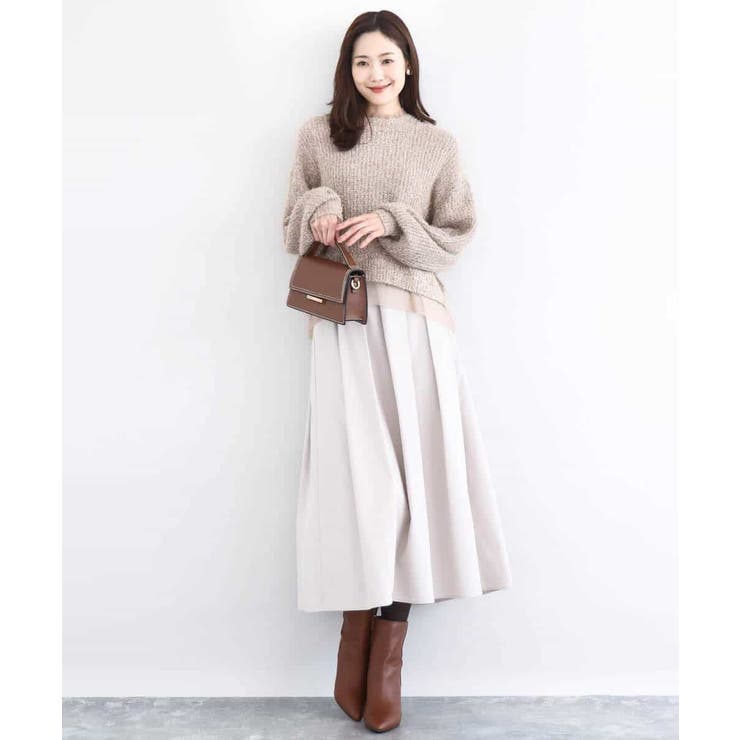 ミニフリルデザインキラキラニット/洗える | MK MICHEL KLEIN | 詳細画像8 