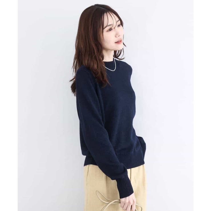 キラキラ ラメニットプルオーバー/洗える | MK MICHEL KLEIN | 詳細画像2 