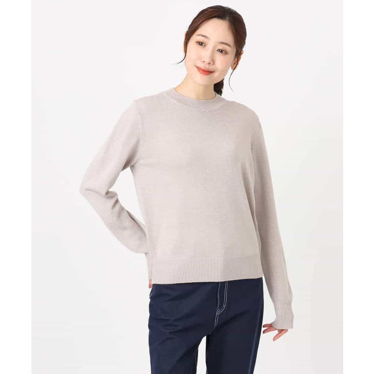 キラキラ ラメニットプルオーバー/洗える | MK MICHEL KLEIN | 詳細画像30 