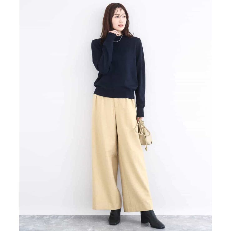 キラキラ ラメニットプルオーバー/洗える | MK MICHEL KLEIN | 詳細画像4 