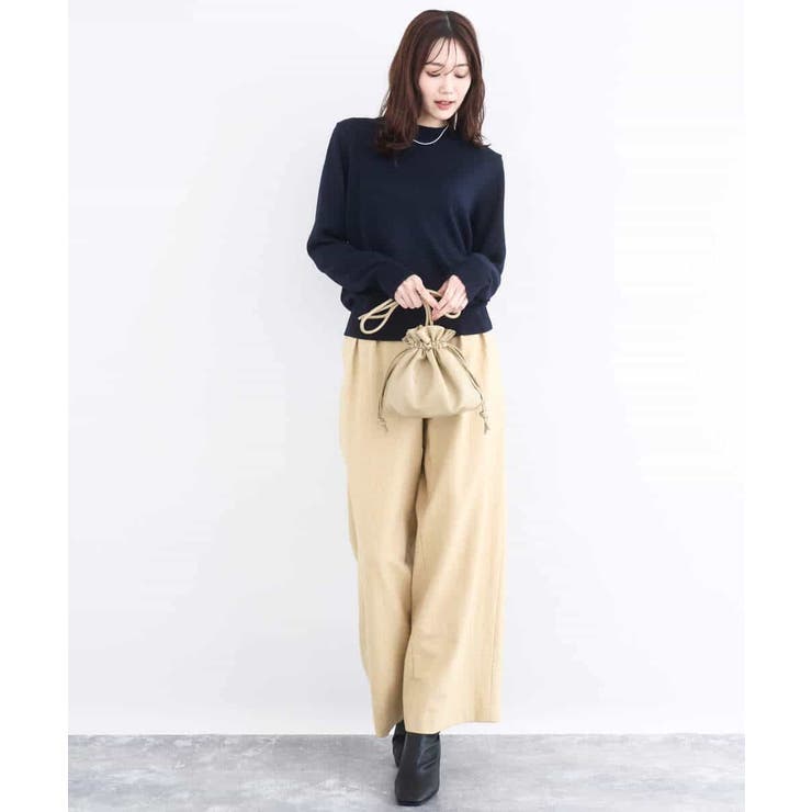 キラキラ ラメニットプルオーバー/洗える | MK MICHEL KLEIN | 詳細画像5 