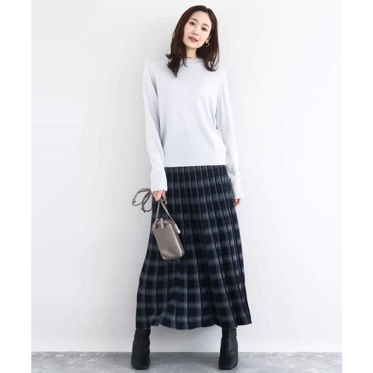 キラキラ ラメニットプルオーバー/洗える | MK MICHEL KLEIN | 詳細画像9 