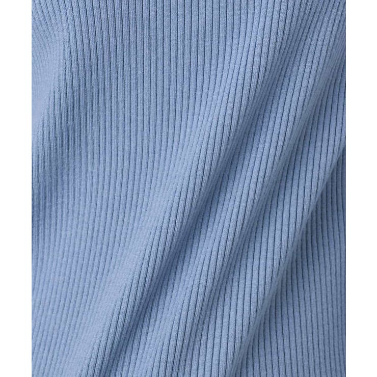 千鳥格子柄シフォンレイヤード風ハイゲージニット/洗える | MK MICHEL KLEIN | 詳細画像20 