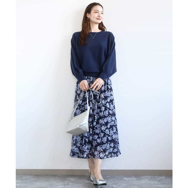 前後2wayラメドルマンニット/洗える | MK MICHEL KLEIN | 詳細画像10 