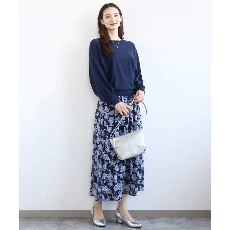 前後2wayラメドルマンニット/洗える | MK MICHEL KLEIN | 詳細画像11 